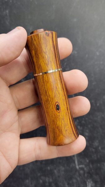 Lidded Box for Sewing Needles/Pills/Toothpicks - Desert Ironwood