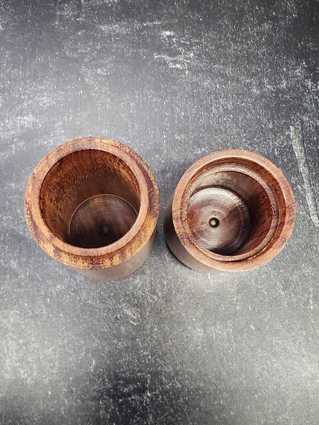 Lidded Box - Bubinga Wood