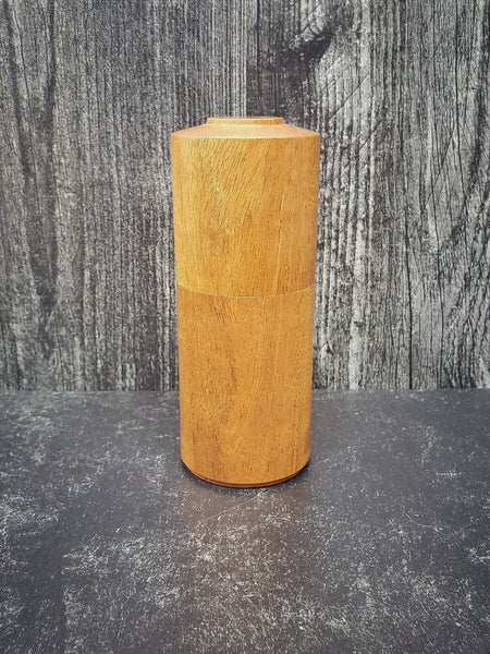 Lidded Box - Fiddle Back Mahogany Wood