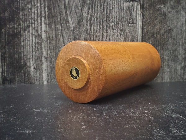 Lidded Box - Fiddle Back Mahogany Wood