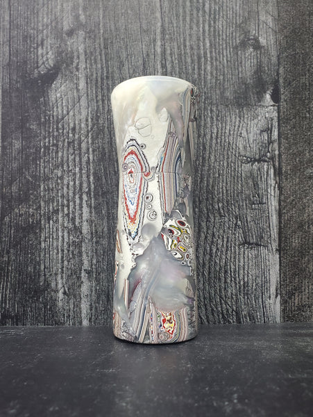 Lidded Box - Kenworth Fordite and Resin