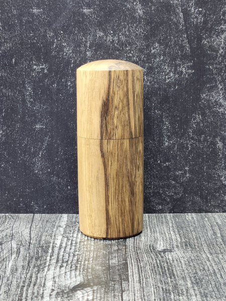 Lidded Box - Black Limba Wood