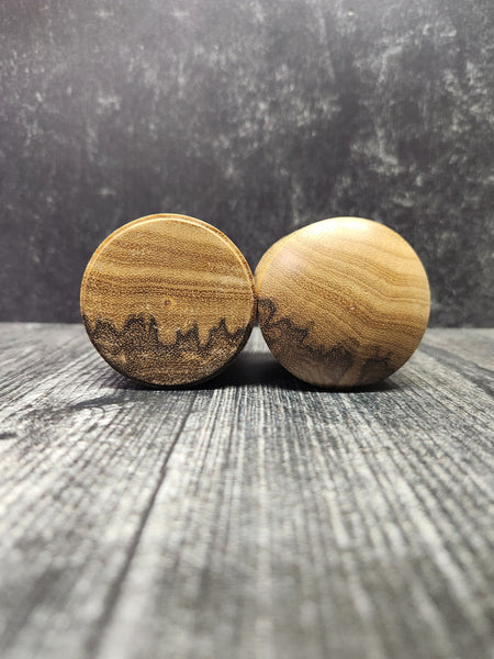 Lidded Box - Black Limba Wood