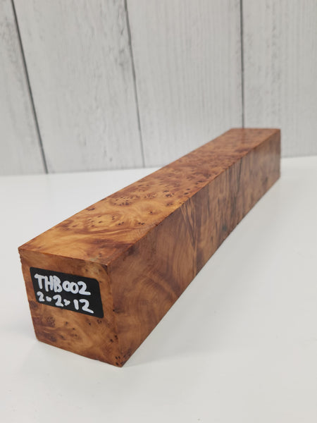 Exhibition Grade Moroccan Thuya Burl Blank - THB002