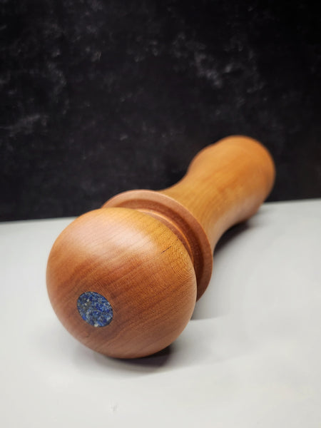 Peppermill - Cherry Wood w/Lapis Lazuli Stone Inlay