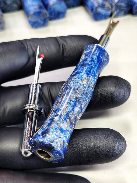 Seam Ripper - Double Ended - "Blue Steel" Resin Handle