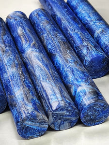 "Blue Steel" Theme - Artisan Turning Blanks - Pen Blanks - Resin Rods