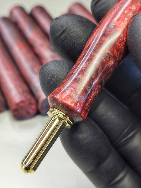 Seam Ripper - Double Ended - "Crimson Edge" Resin Handle