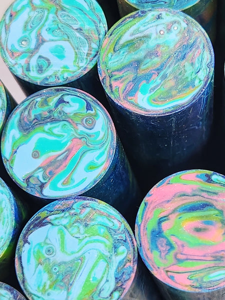 "90's Kid" Theme - Artisan Turning Blanks - Pen Blanks - Resin Rods