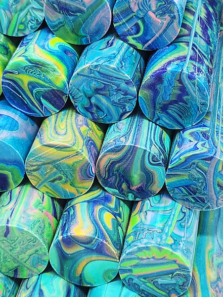 "90's Kid" Theme - Artisan Turning Blanks - Pen Blanks - Resin Rods