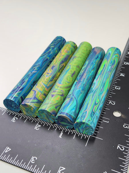 "90's Kid" Theme - Artisan Turning Blanks - Pen Blanks - Resin Rods