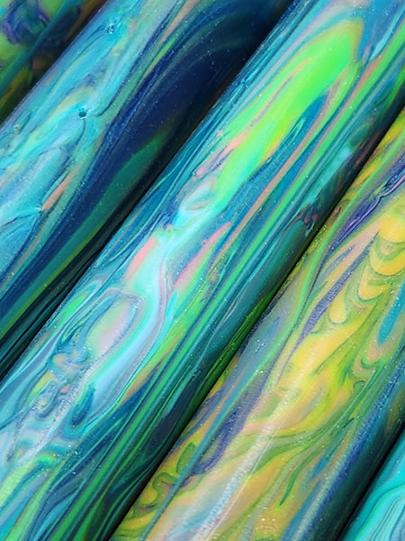 "90's Kid" Theme - Artisan Turning Blanks - Pen Blanks - Resin Rods
