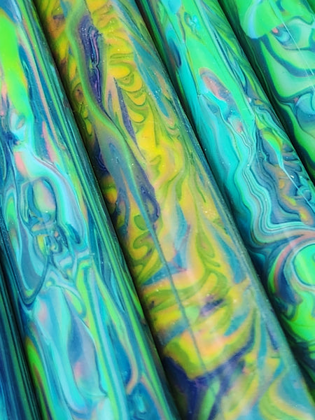 "90's Kid" Theme - Artisan Turning Blanks - Pen Blanks - Resin Rods