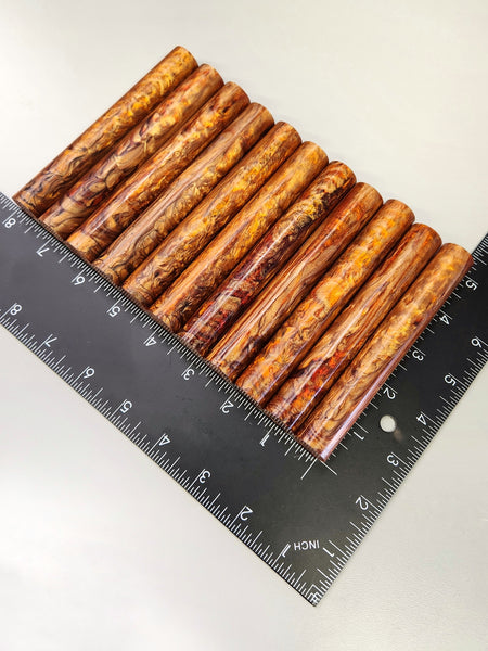 "Coppertone" Theme - Artisan Turning Blanks - Pen Blanks - Resin Rods