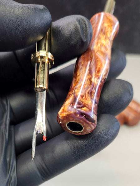 Seam Ripper - Double Ended - "Coppertone" Resin Handle