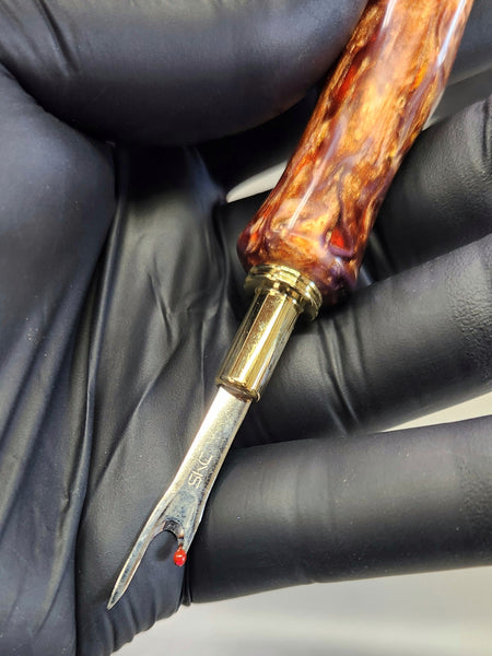 Seam Ripper - Double Ended - "Coppertone" Resin Handle