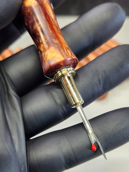 Seam Ripper - Double Ended - "Coppertone" Resin Handle