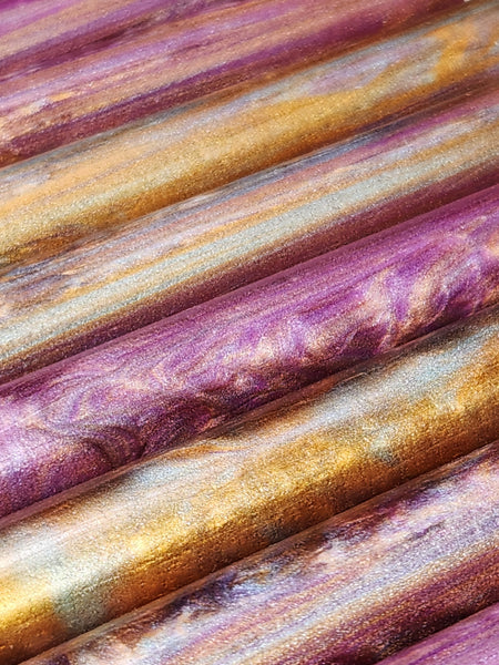 "Coastal Ember" Theme - Artisan Turning Blanks - Pen Blanks - Resin Rods
