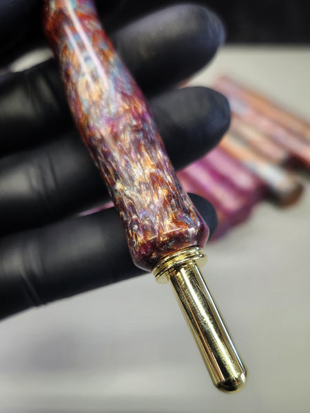 "Coastal Ember" Theme - Artisan Turning Blanks - Pen Blanks - Resin Rods