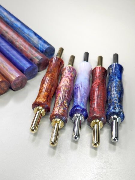 Seam Ripper - Double Ended - "Crimson Edge" Resin Handle